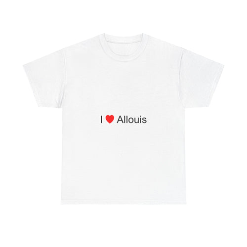 T-shirt I love allouis