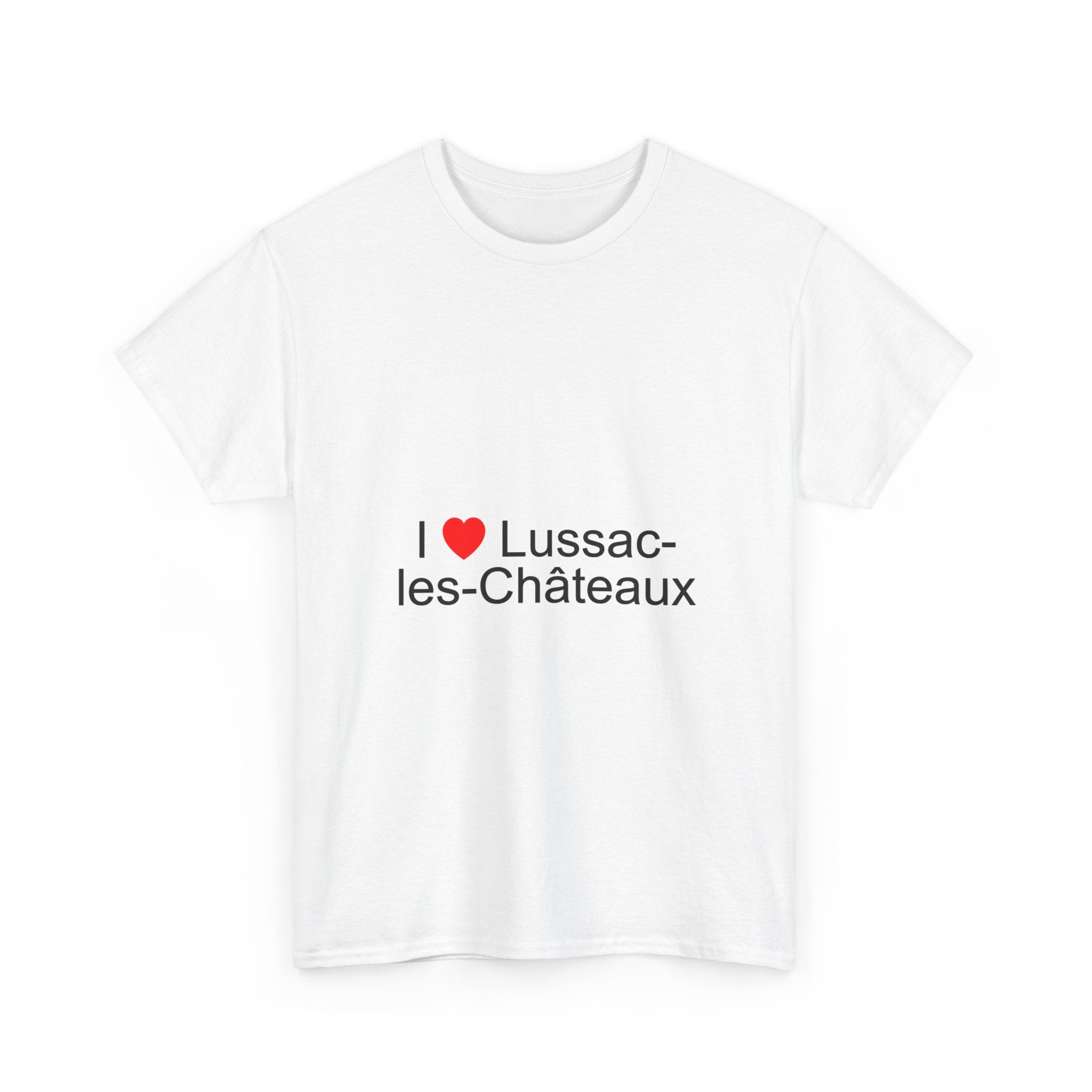T-shirt I love lussac-les-châteaux