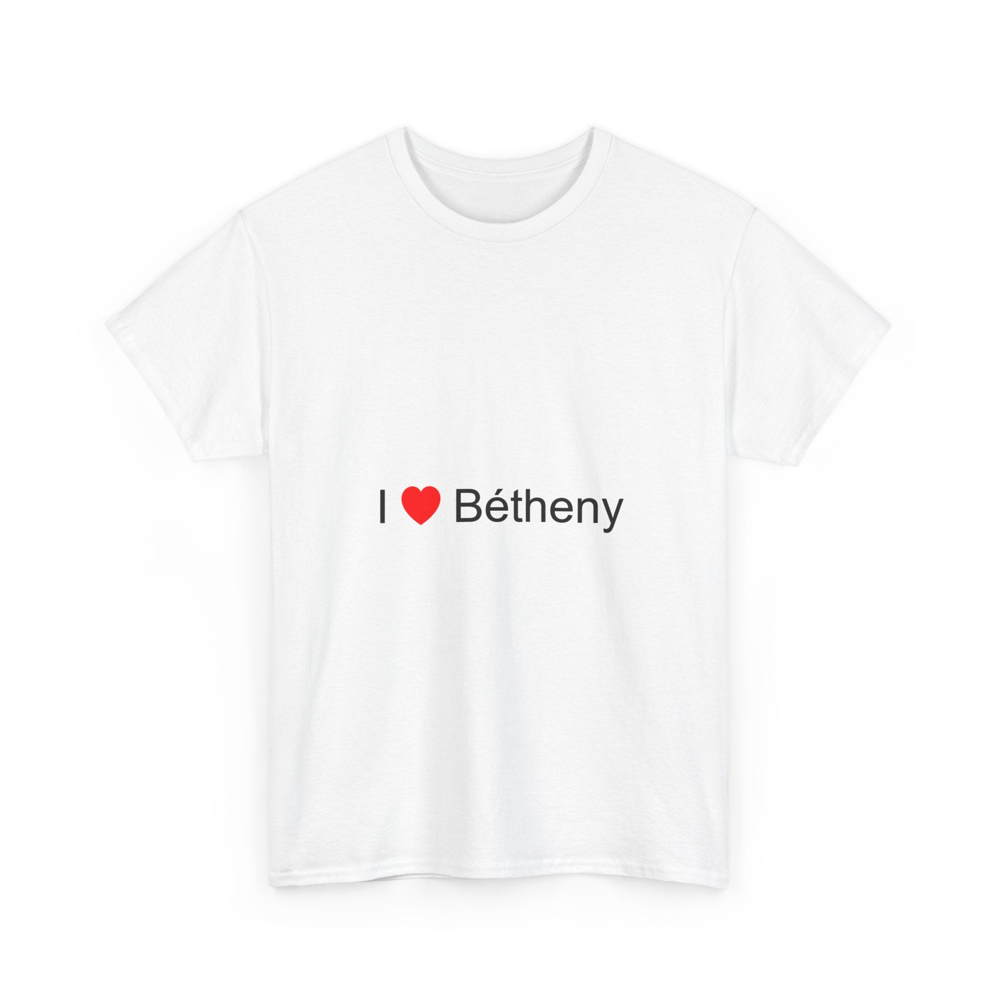 T-shirt I love bétheny