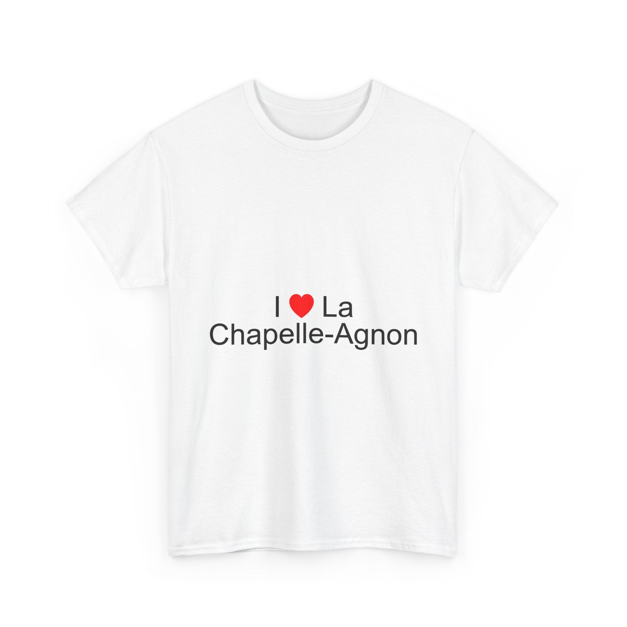 T-shirt I love la chapelle-agnon