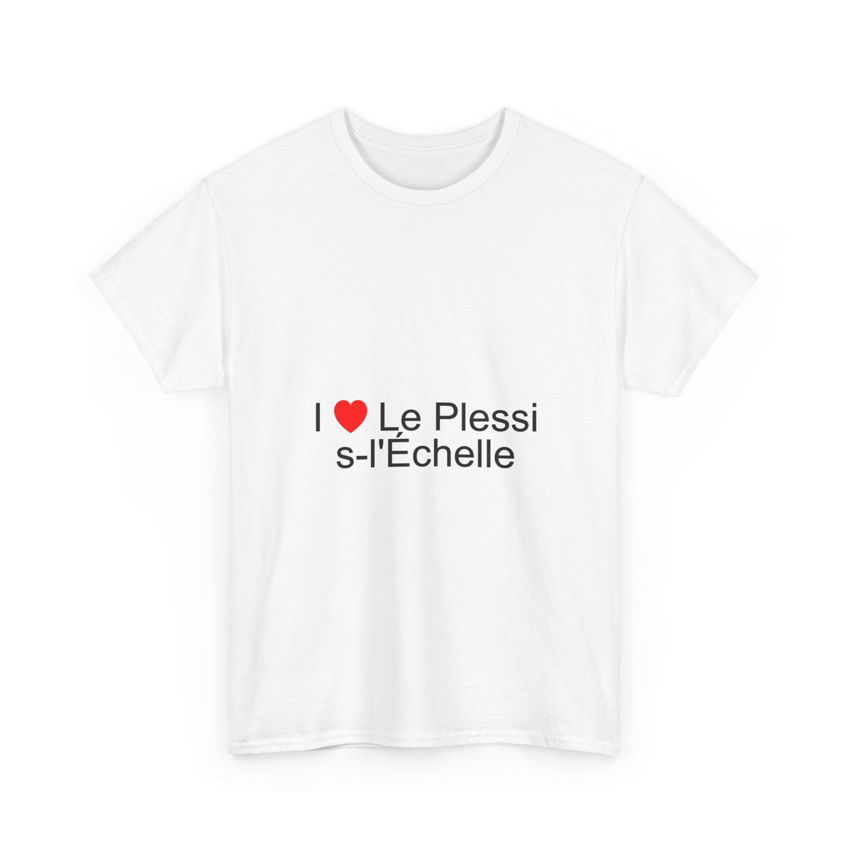 T-shirt I love le plessis-l'échelle