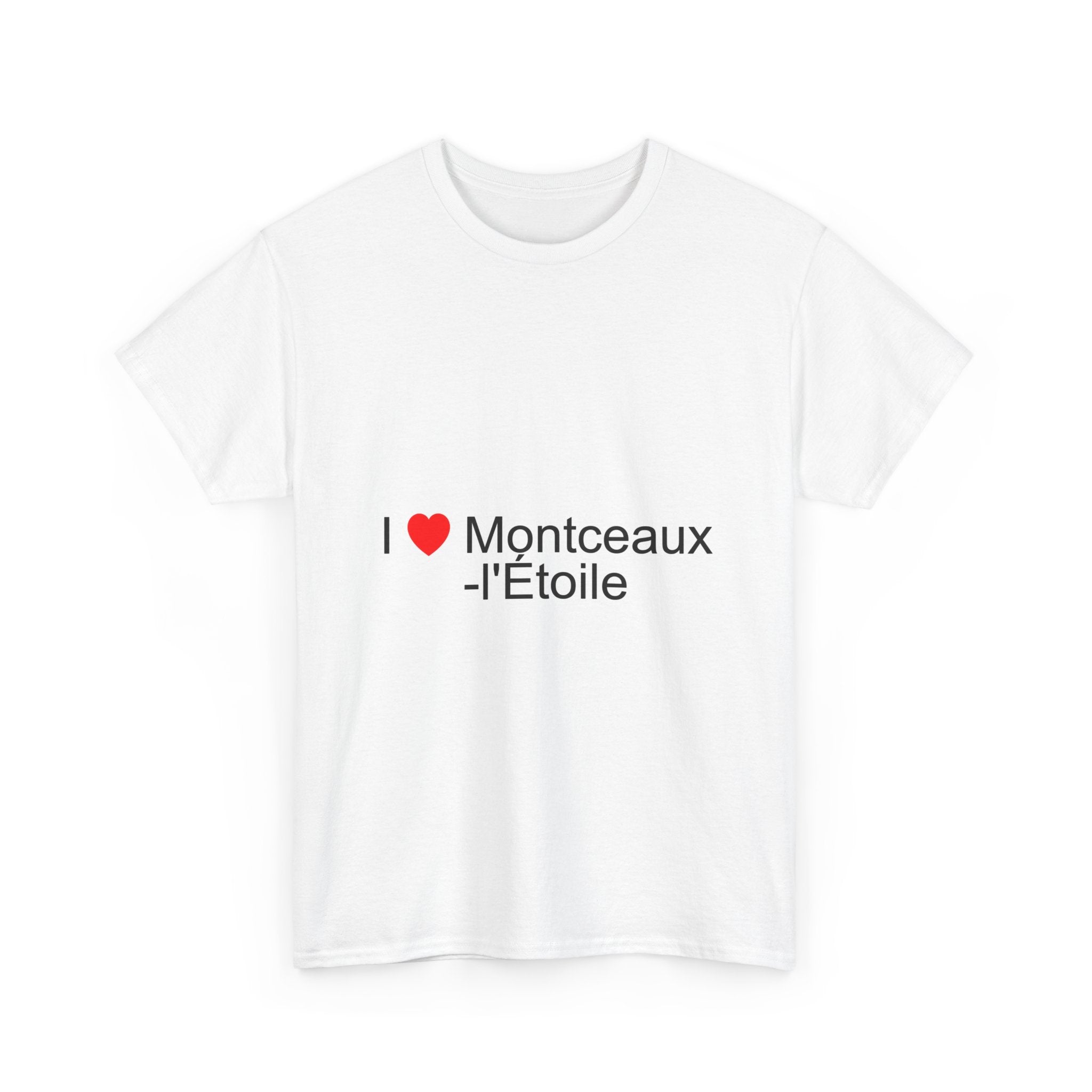 T-shirt I love montceaux-l'étoile