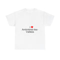 T-shirt I love ambrières-les-vallées