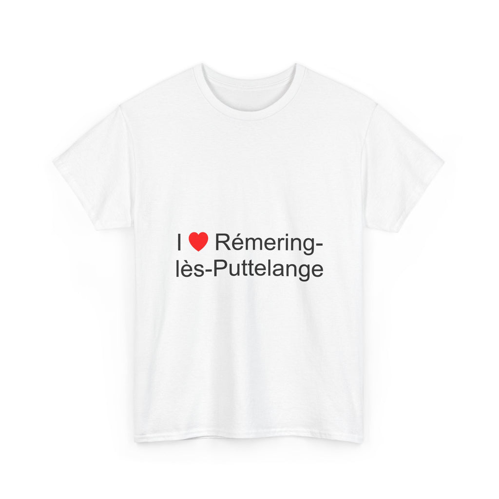 T-shirt I love rémering-lès-puttelange