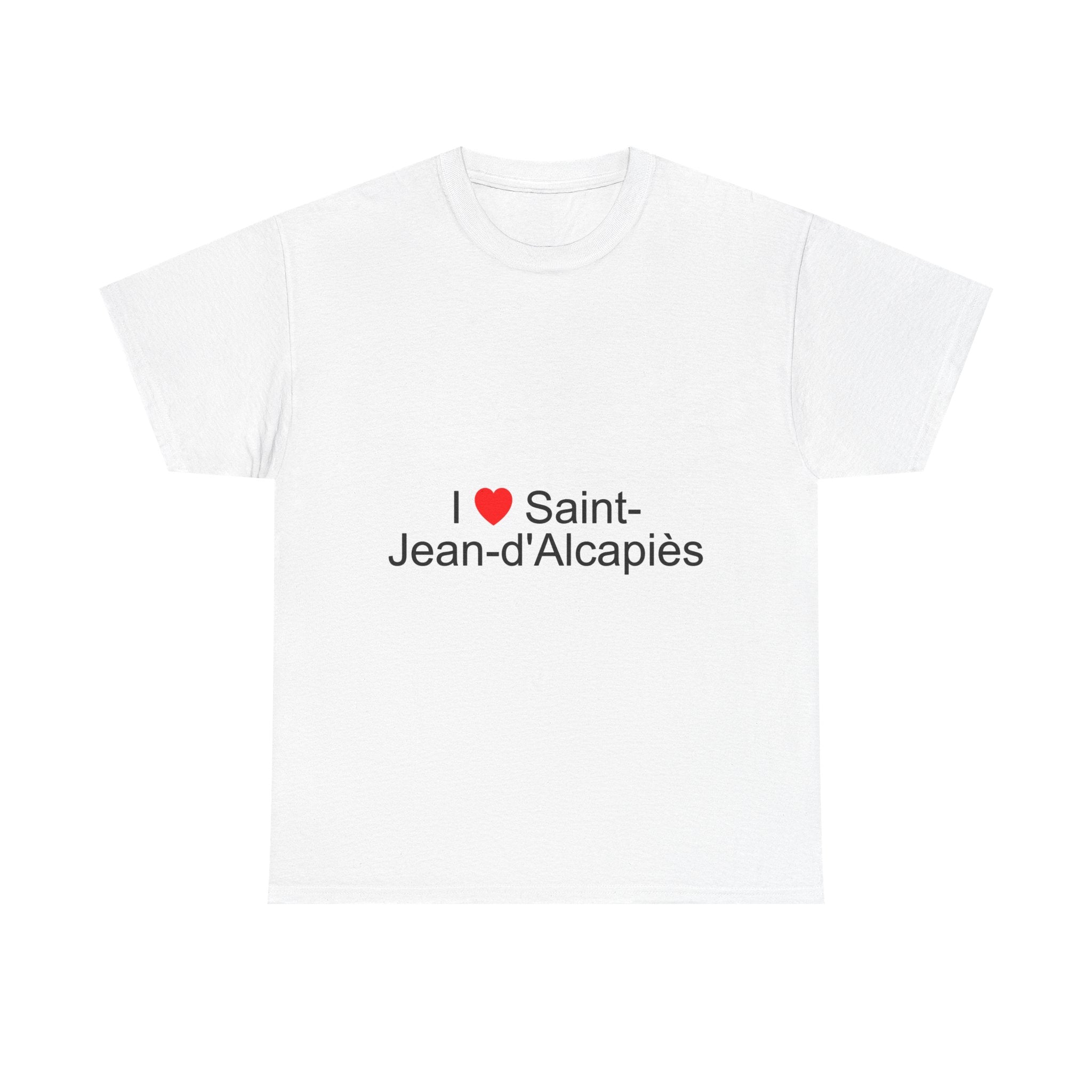 T-shirt I love saint-jean-d'alcapiès