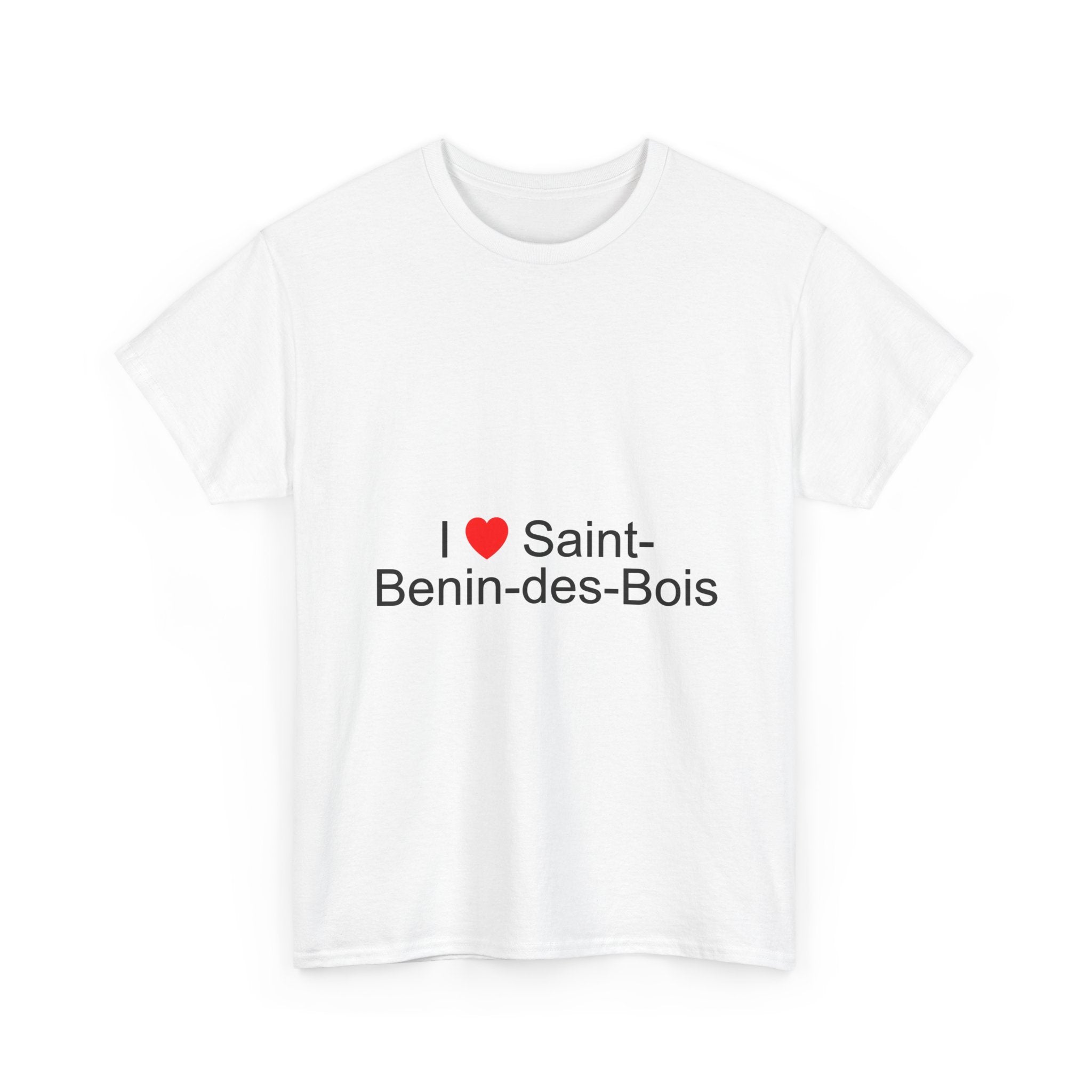 T-shirt I love saint-benin-des-bois