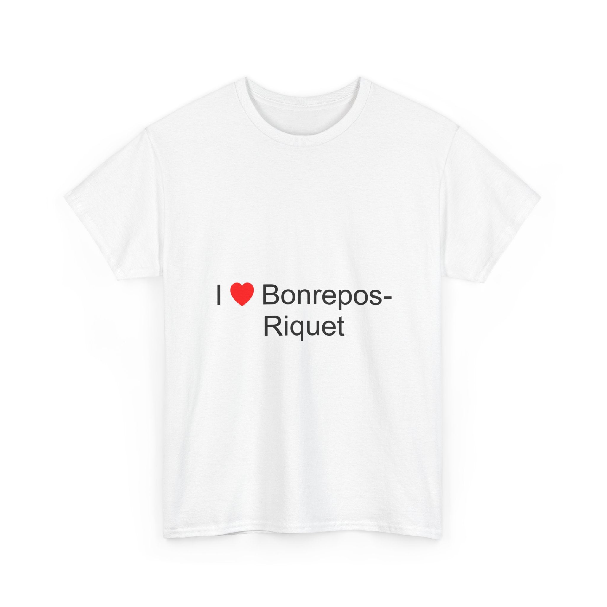 T-shirt I love bonrepos-riquet
