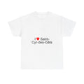 T-shirt I love saint-cyr-des-gâts