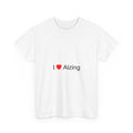 T-shirt I love alzing