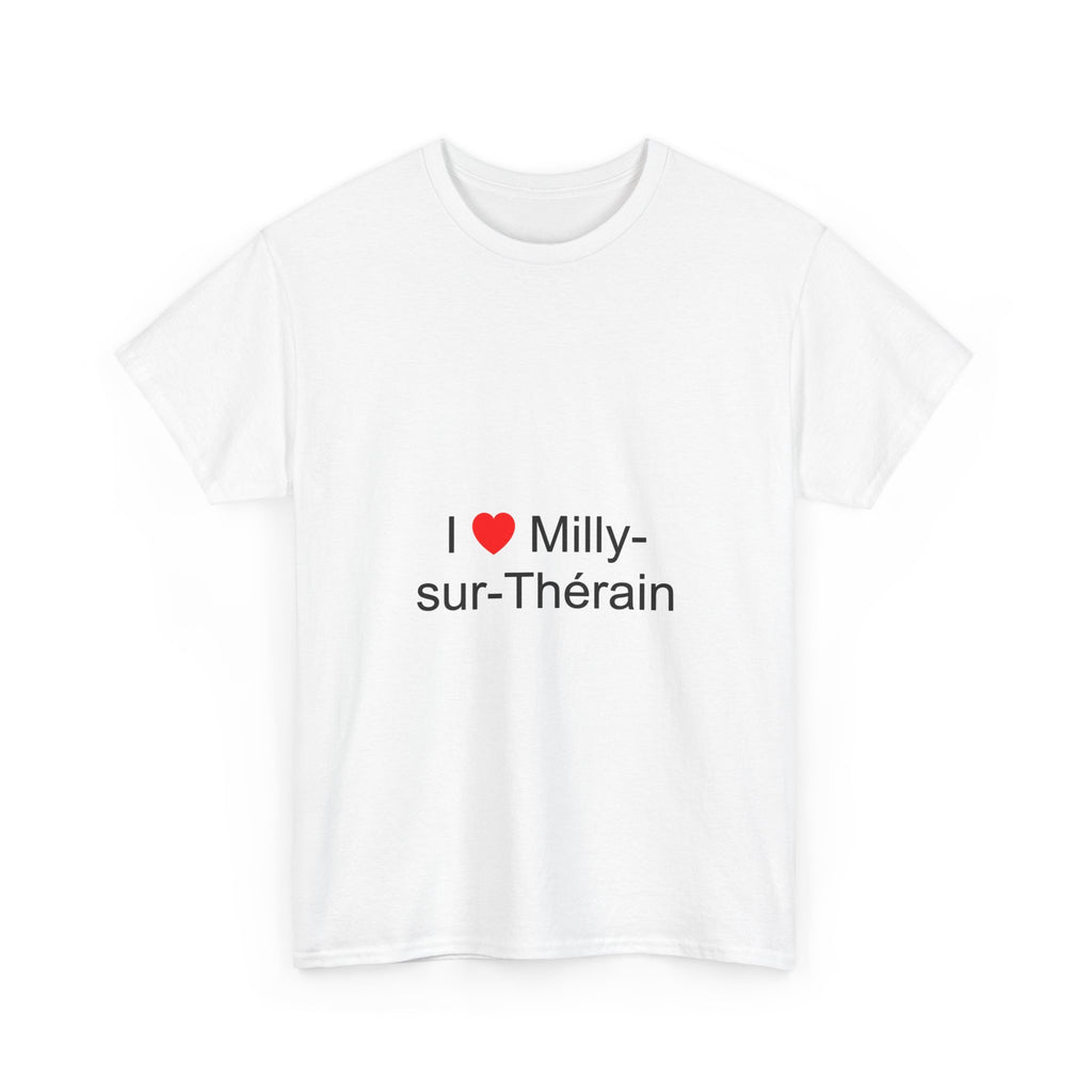 T-shirt I love milly-sur-thérain