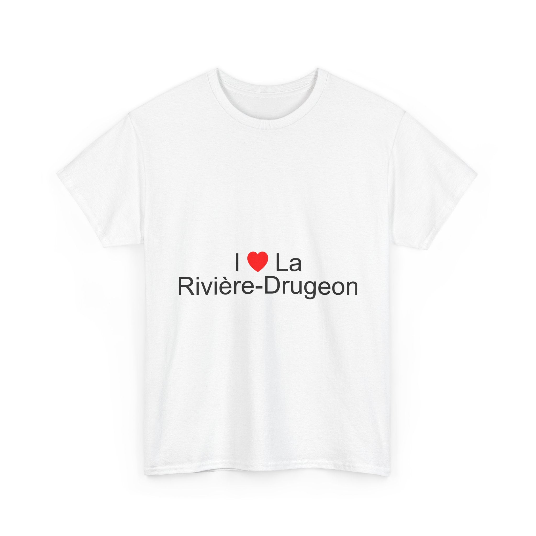 T-shirt I love la rivière-drugeon