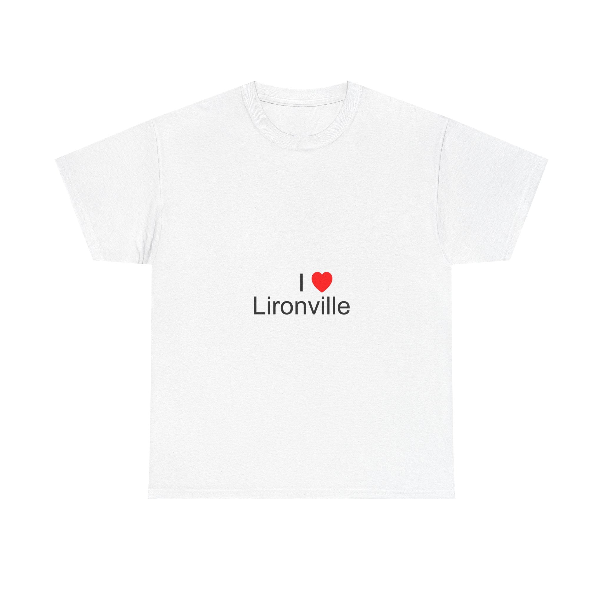 T-shirt I love lironville