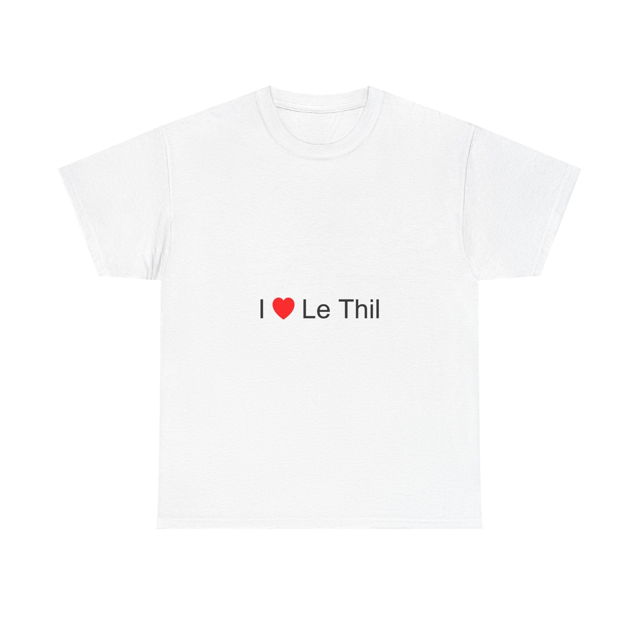 T-shirt I love le thil