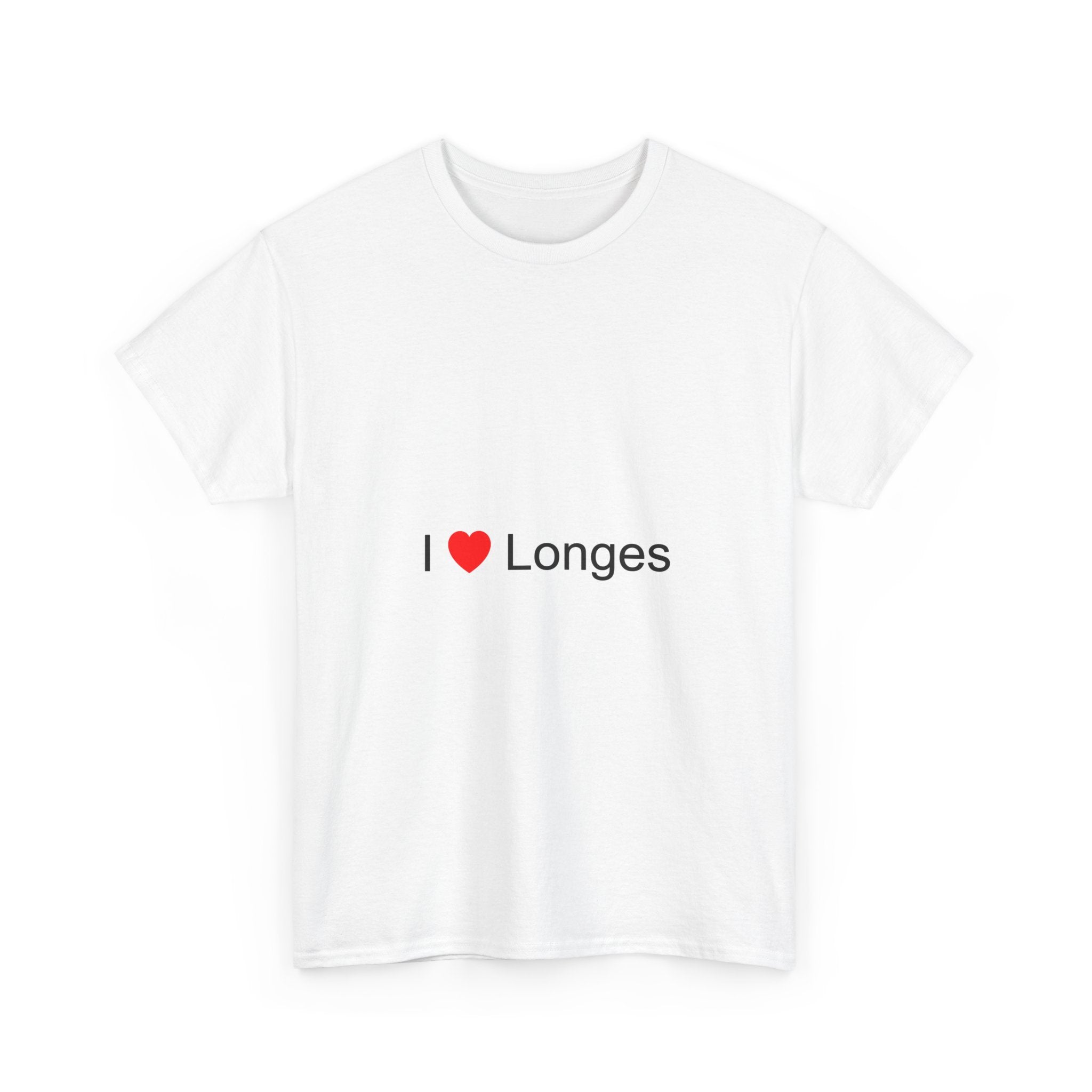 T-shirt I love longes
