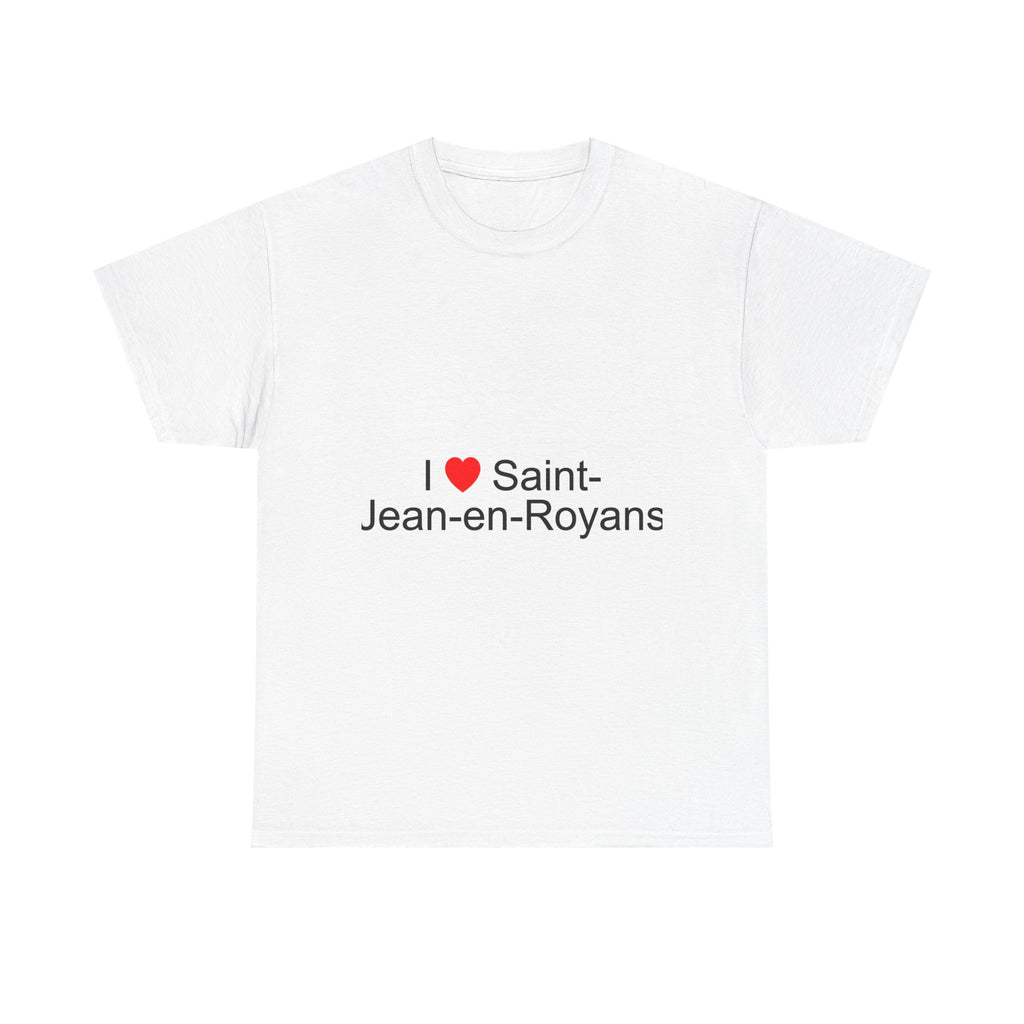 T-shirt I love saint-jean-en-royans