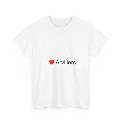T-shirt I love arvillers