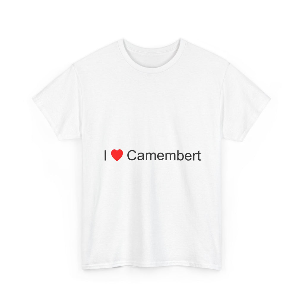 T-shirt I love camembert