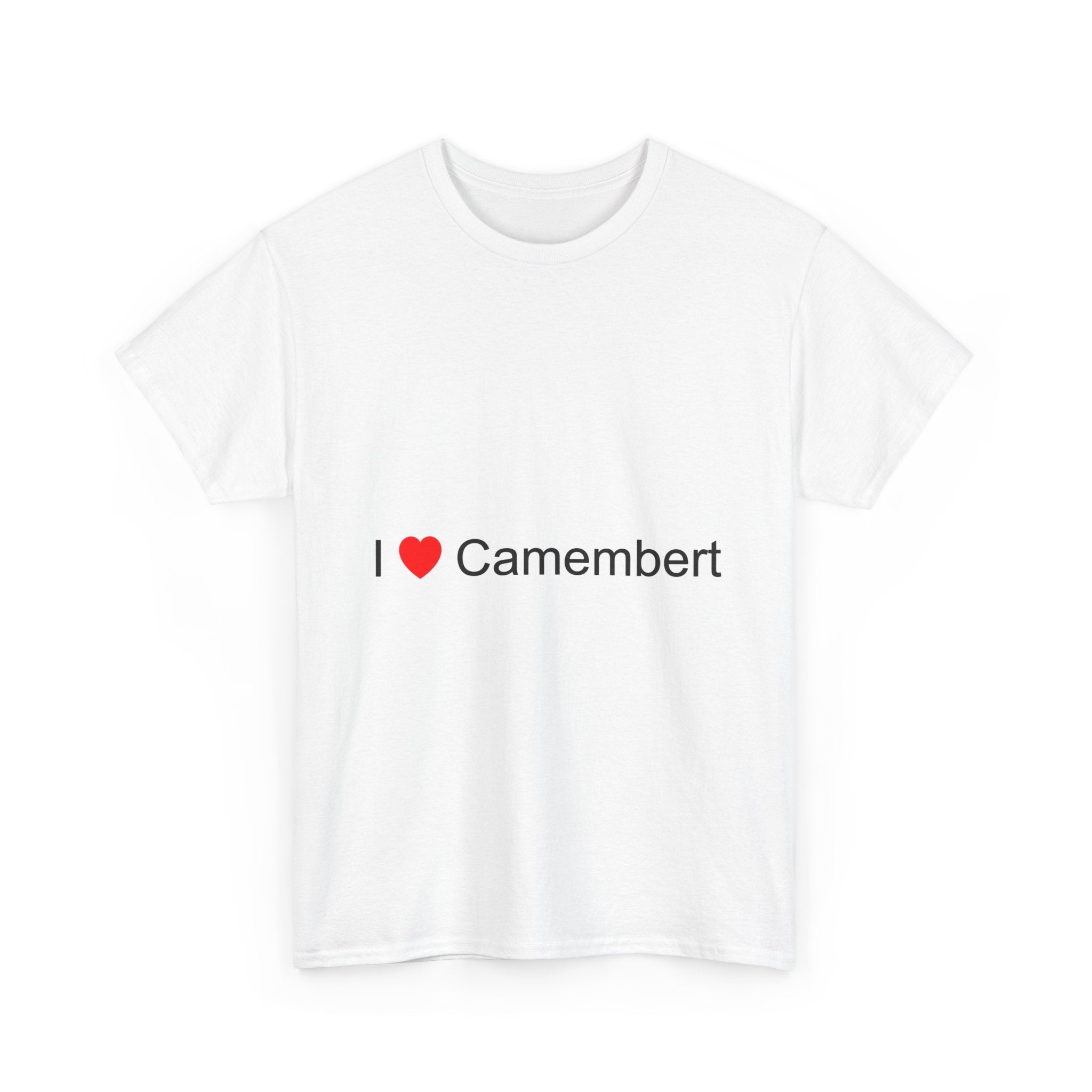 T-shirt I love camembert