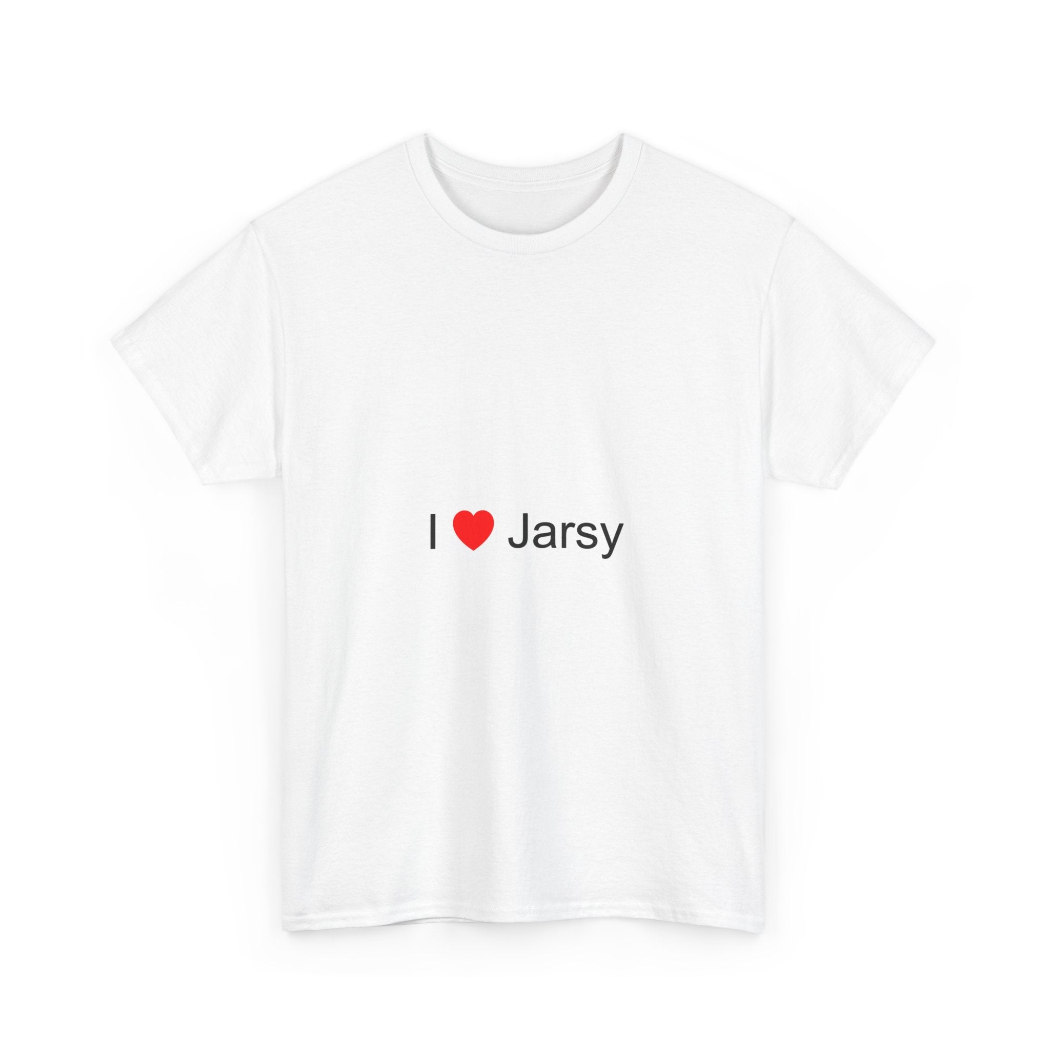 T-shirt I love jarsy