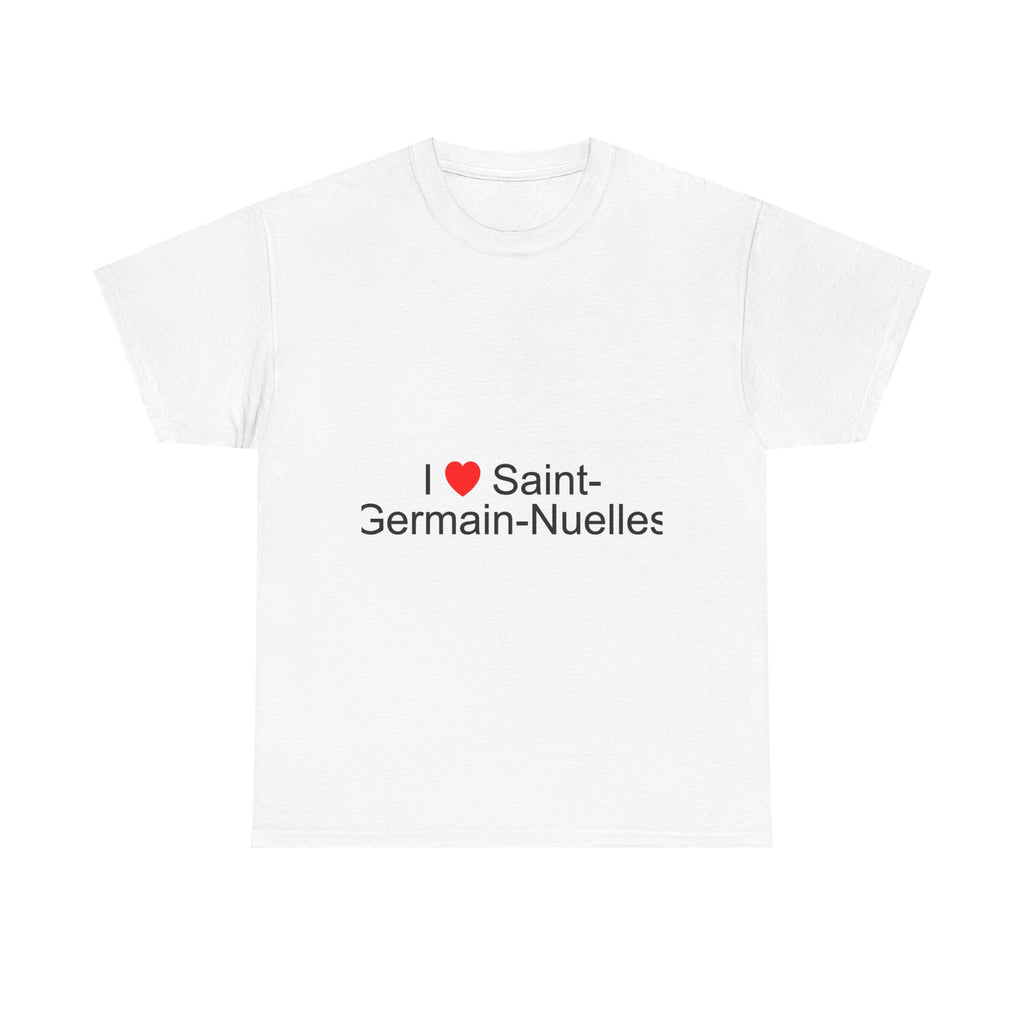 T-shirt I love saint-germain-nuelles
