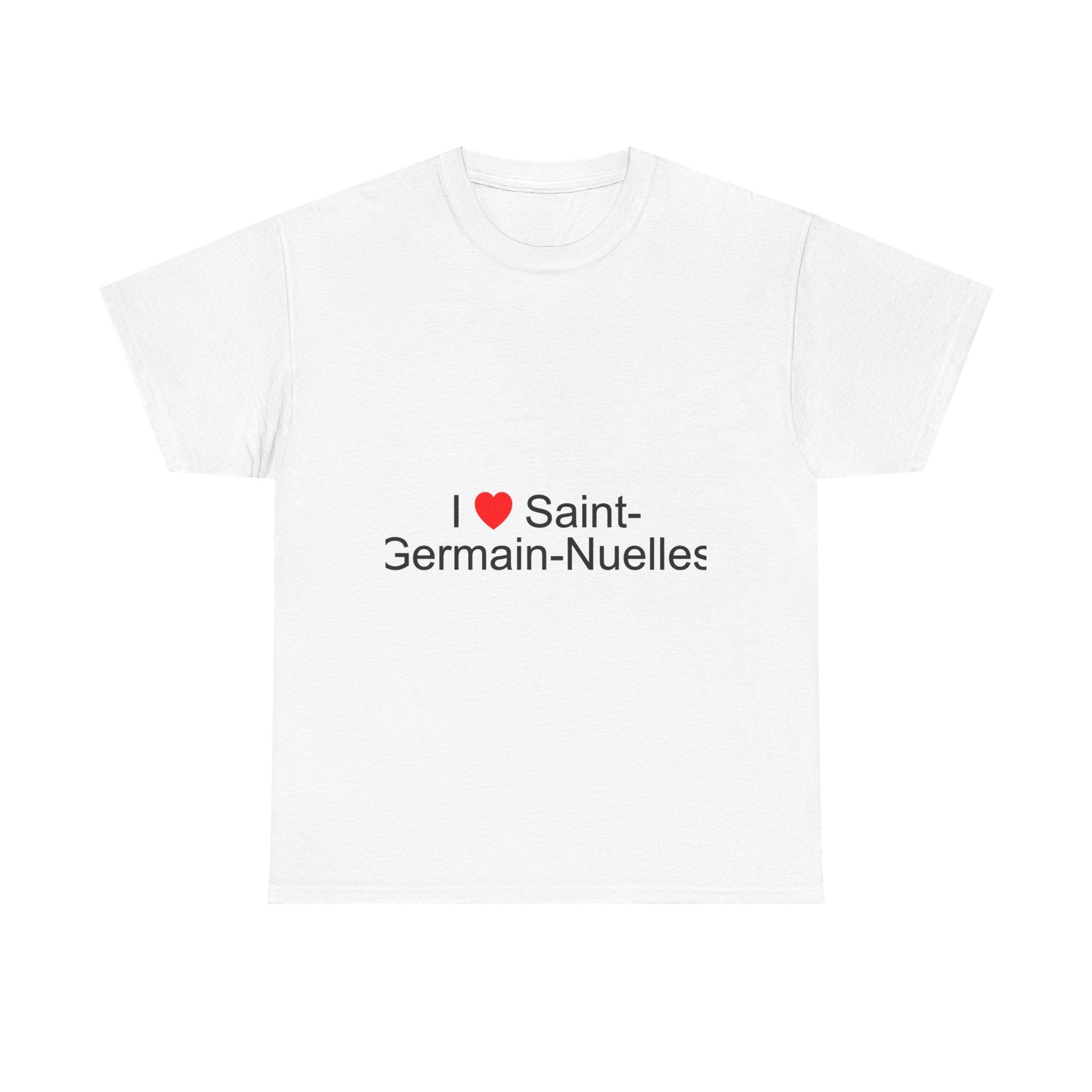 T-shirt I love saint-germain-nuelles