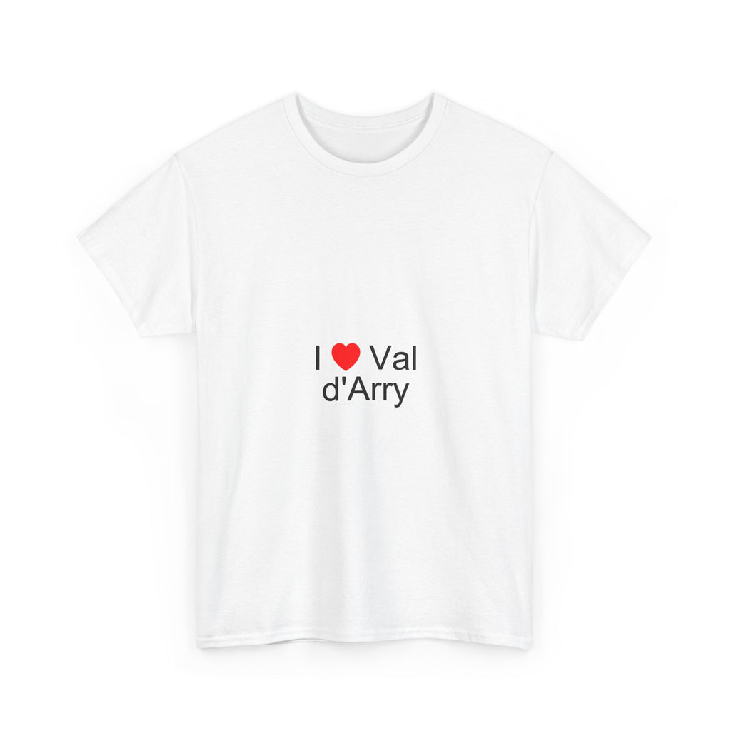 T-shirt I love val d'arry