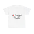 T-shirt I love échenans-sous-mont-vaudois