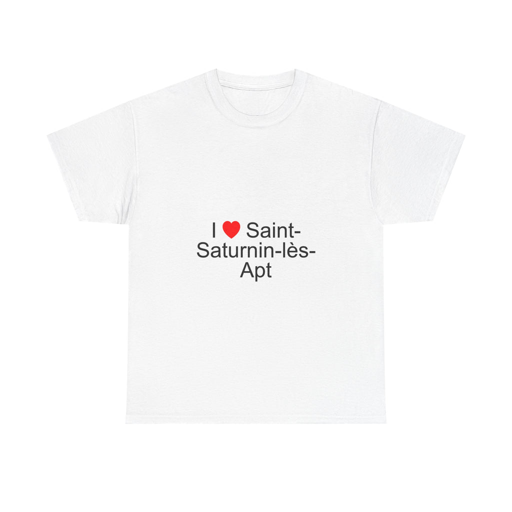 T-shirt I love saint-saturnin-lès-apt