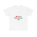 T-shirt I love saint-saturnin-lès-apt