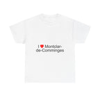T-shirt I love Montclar-de-Comminges