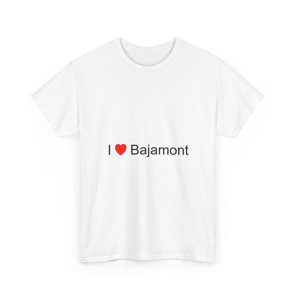 T-shirt I love bajamont