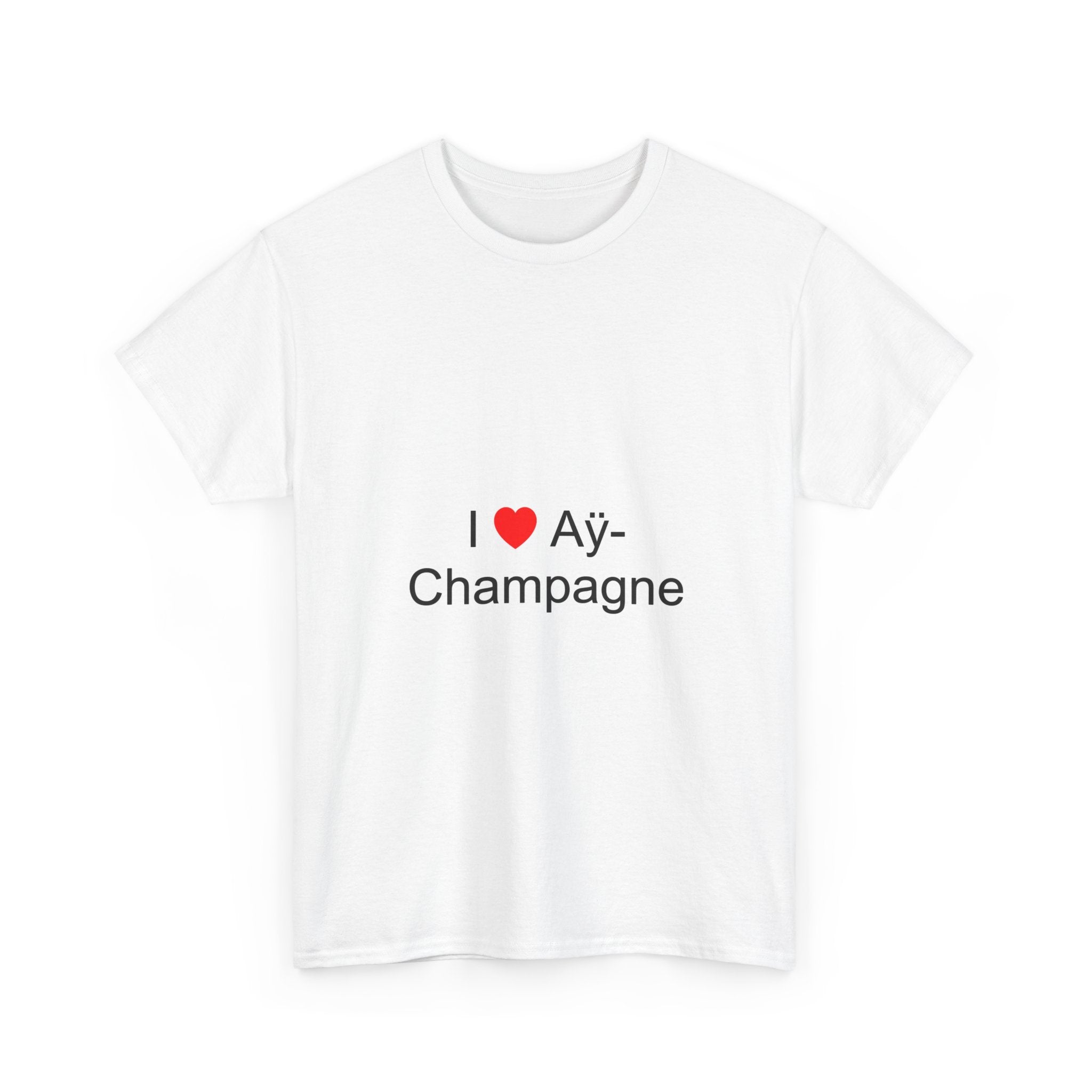 T-shirt I love aÿ-champagne