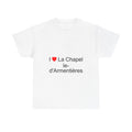 T-shirt I love la chapelle-d'armentières