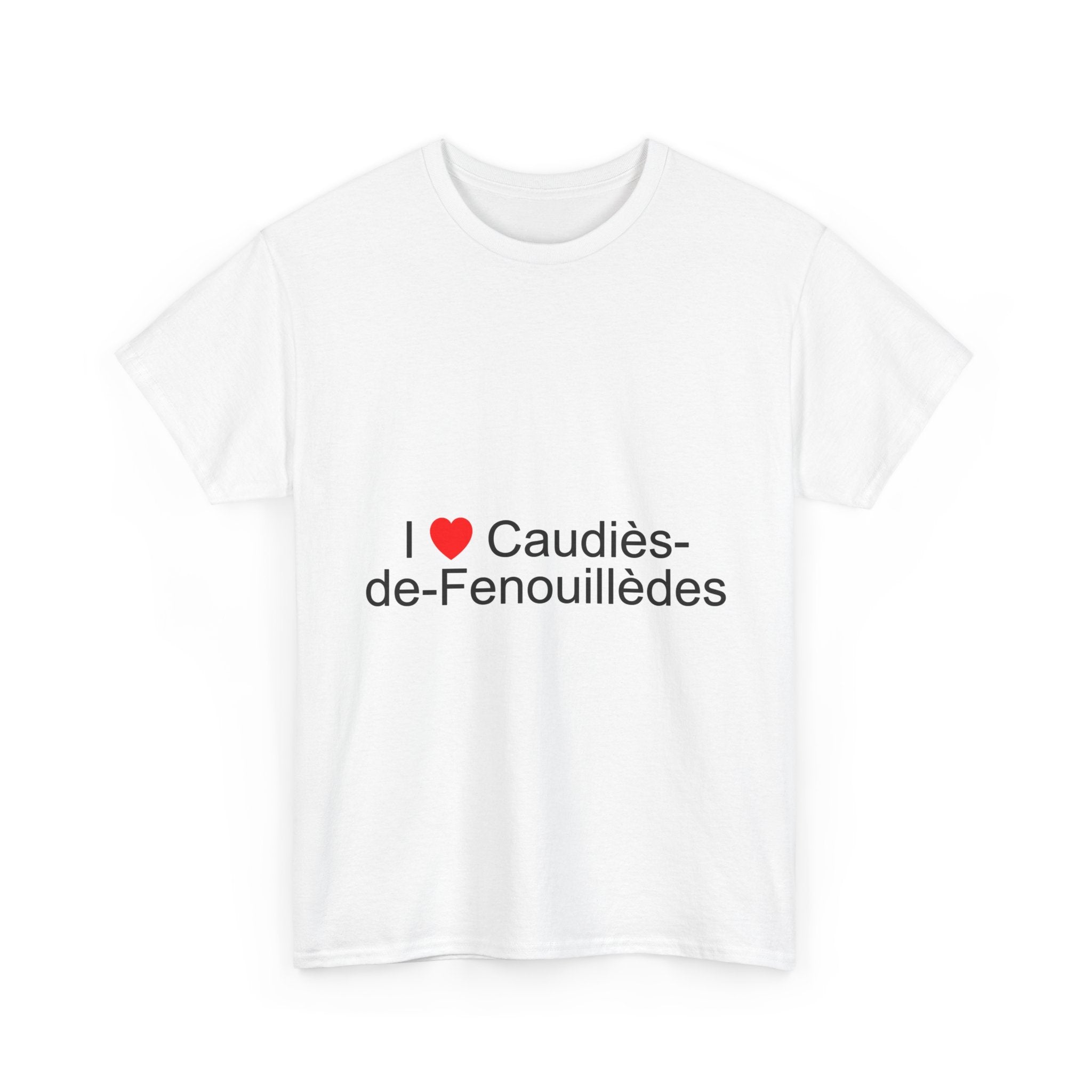 T-shirt I love caudiès-de-fenouillèdes