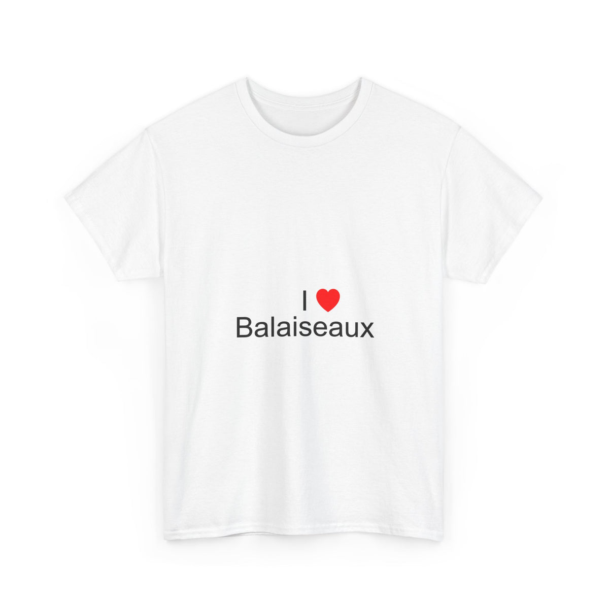T-shirt I love balaiseaux