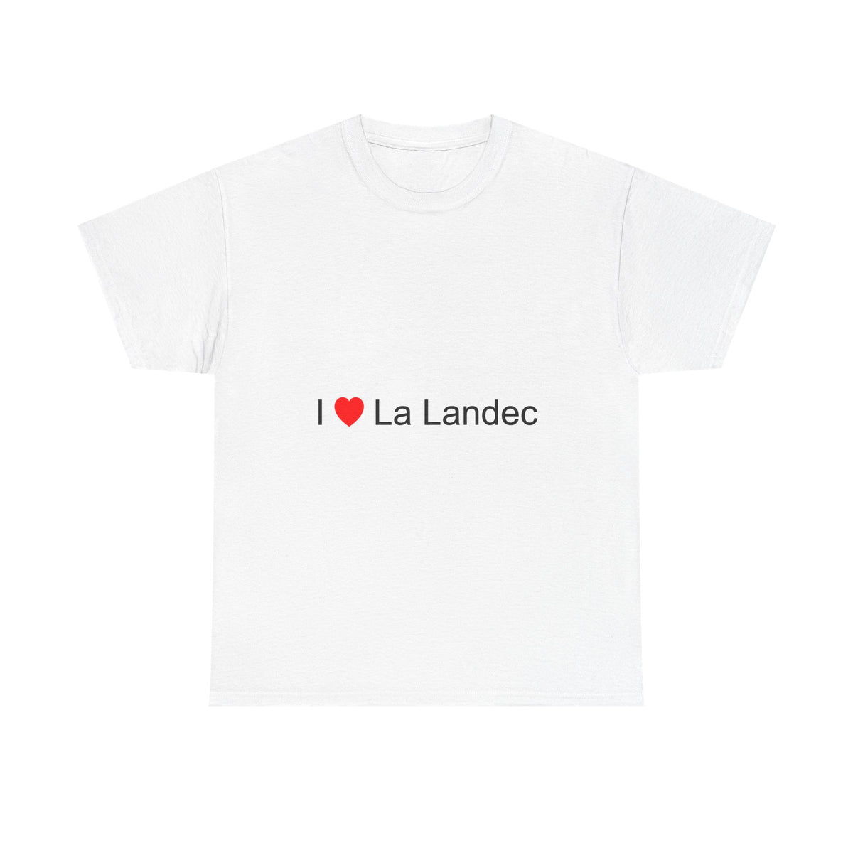 T-shirt I love la landec