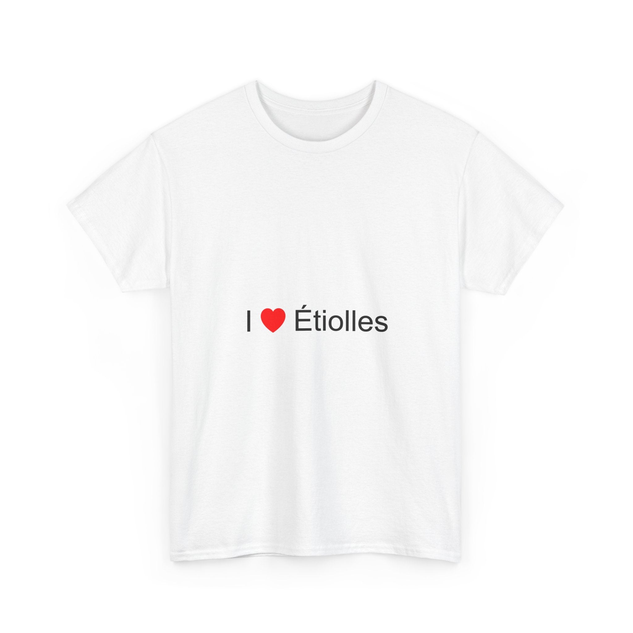T-shirt I love étiolles