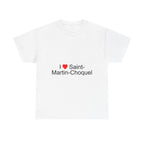 T-shirt I love Saint-Martin-Choquel