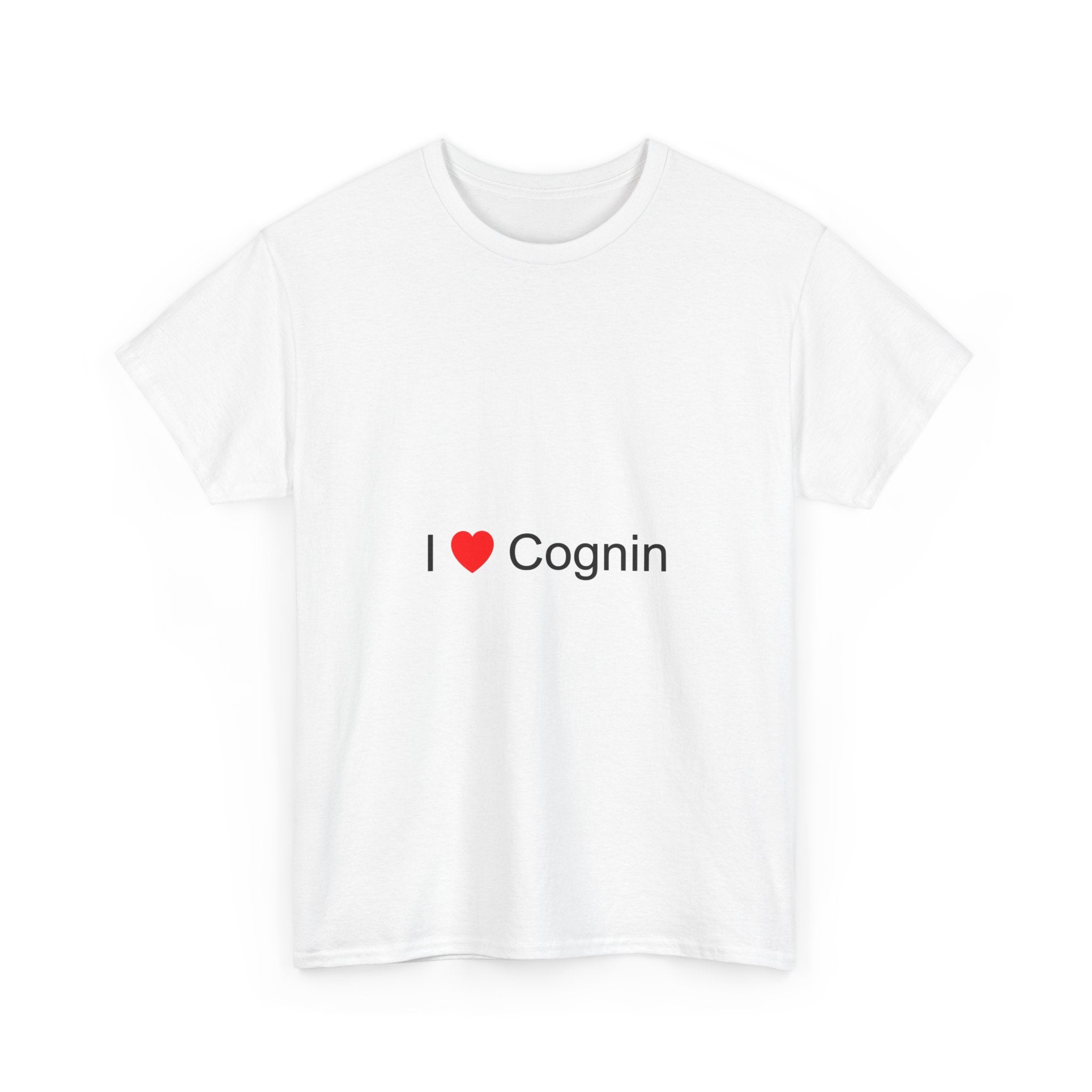 T-shirt I love cognin