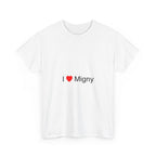 T-shirt I love Migny