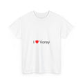 T-shirt I love vorey