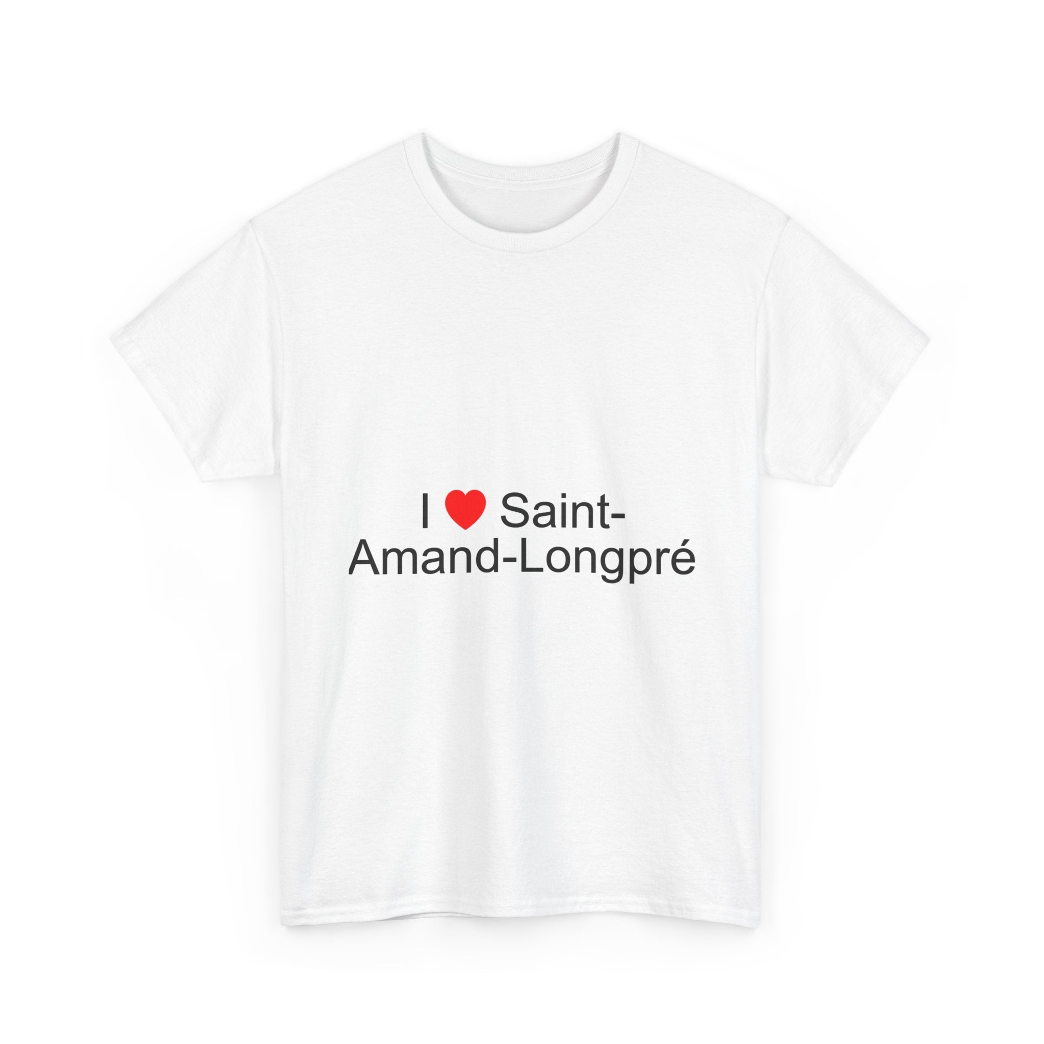 T-shirt I love saint-amand-longpré