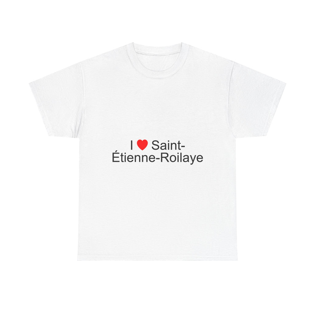T-shirt I love saint-étienne-roilaye