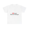 T-shirt I love saint-étienne-roilaye