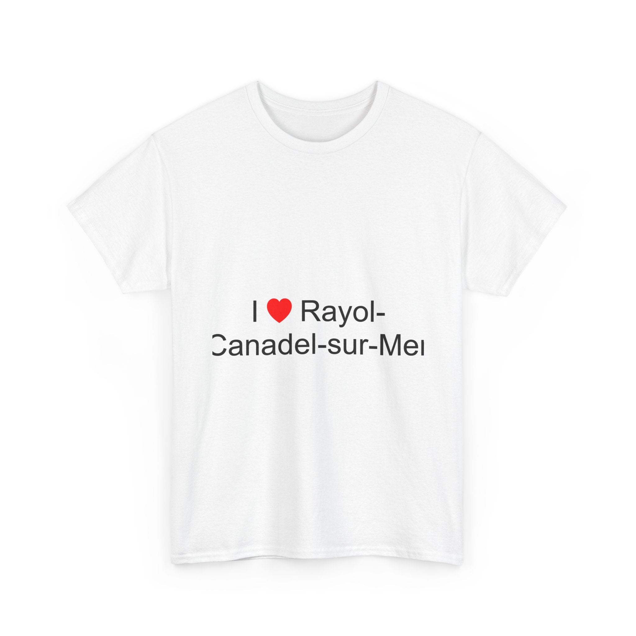 T-shirt I love rayol-canadel-sur-mer