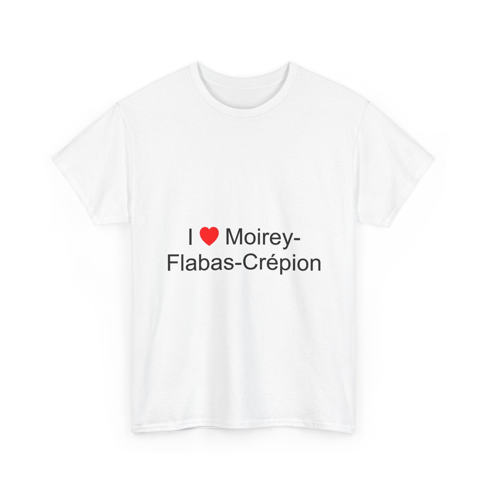 T-shirt I love moirey-flabas-crépion