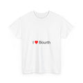 T-shirt I love bourth