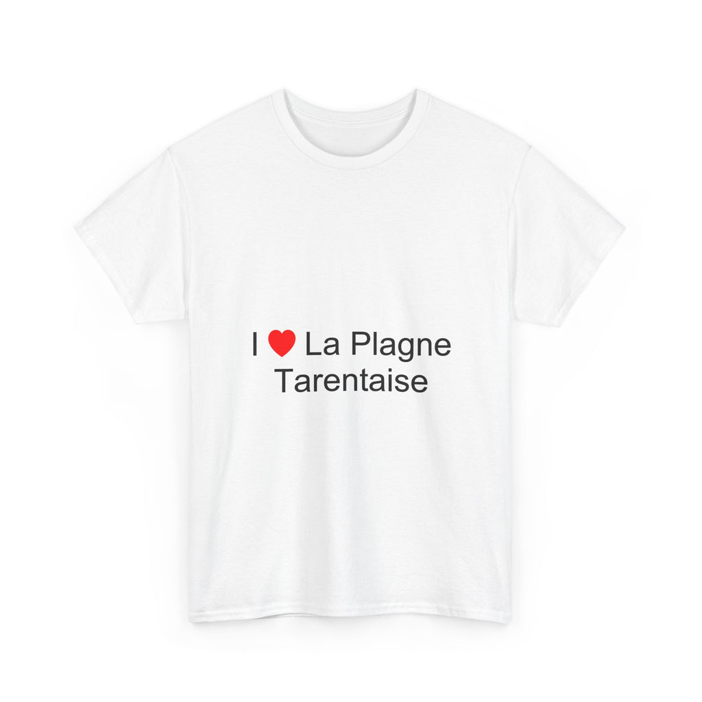 T-shirt I love la plagne tarentaise
