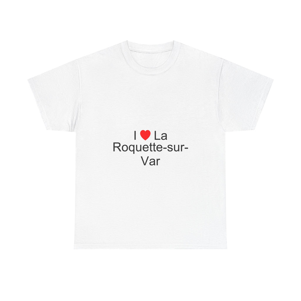 T-shirt I love la roquette-sur-var