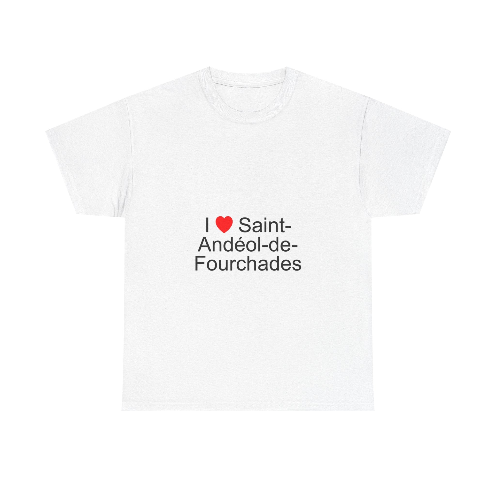 T-shirt I love saint-andéol-de-fourchades
